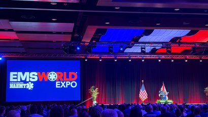 Stage at the EMS World Expo