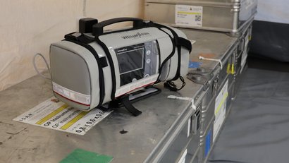 MEDUVENT Standard at the I.S.A.R. treatment centre