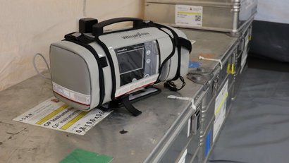 MEDUVENT Standard at the I.S.A.R. treatment centre