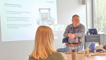practical training on WEINMANN devices
