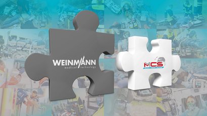 Puzzle pieces of WEINMANN and mcs