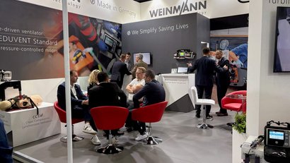 WEINMANN team at Arab Health