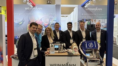 WEINMANN colleagues at the WHX Dubai